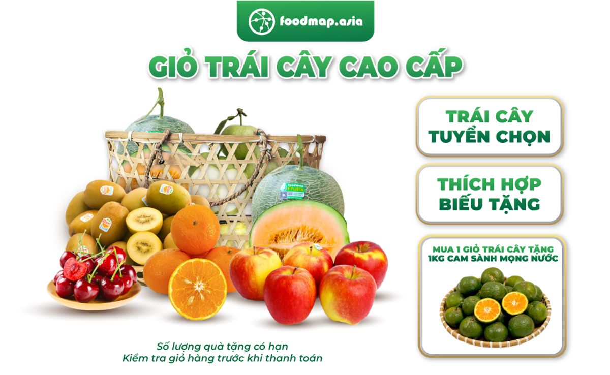 Combo Giỏ Trái Cây Biếu Tặng